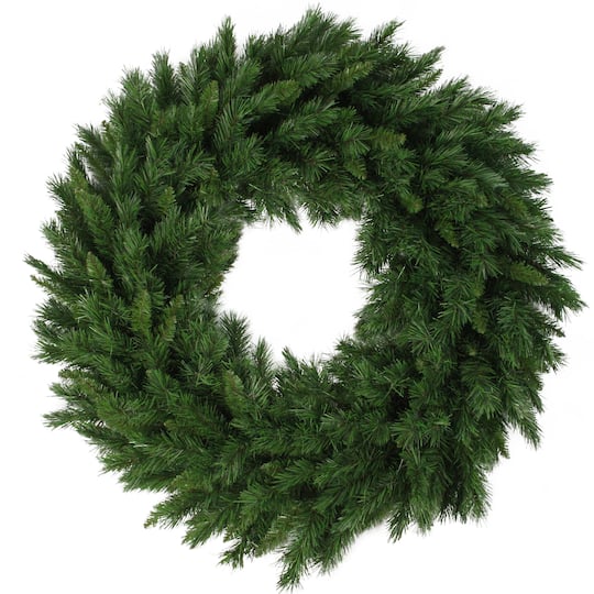 36&#x22; Lush Mixed Pine Artificial Christmas Wreath